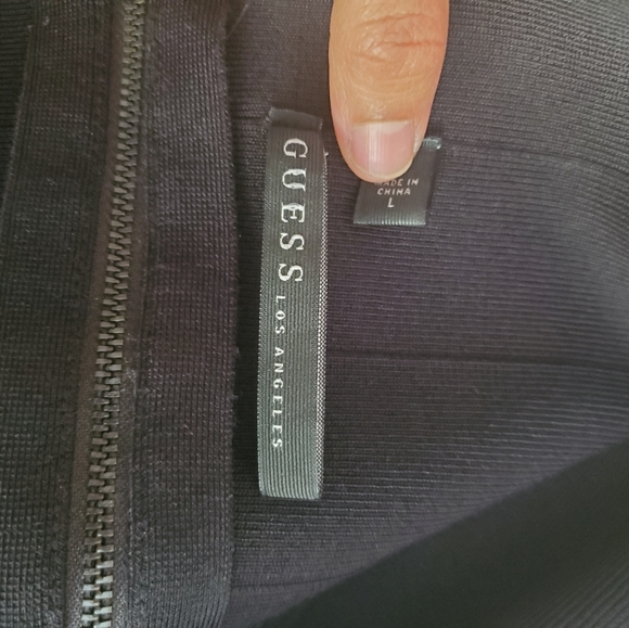 GUESS mirage bandage pencil skirt size large - Picture 9 of 10